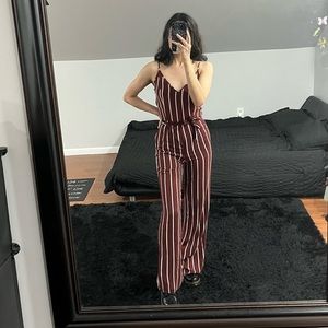 Striped Jumpsuit